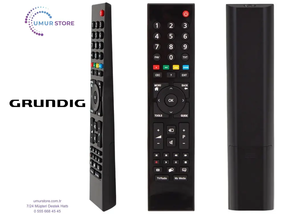 Grundig 24 GCH 5900 B Uyumlu Led Televizyon Kumandası