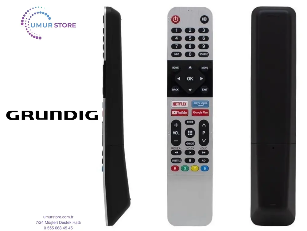 Grundig 32 GFH 6950 B Uyumlu Smart Televizyon Kumandası