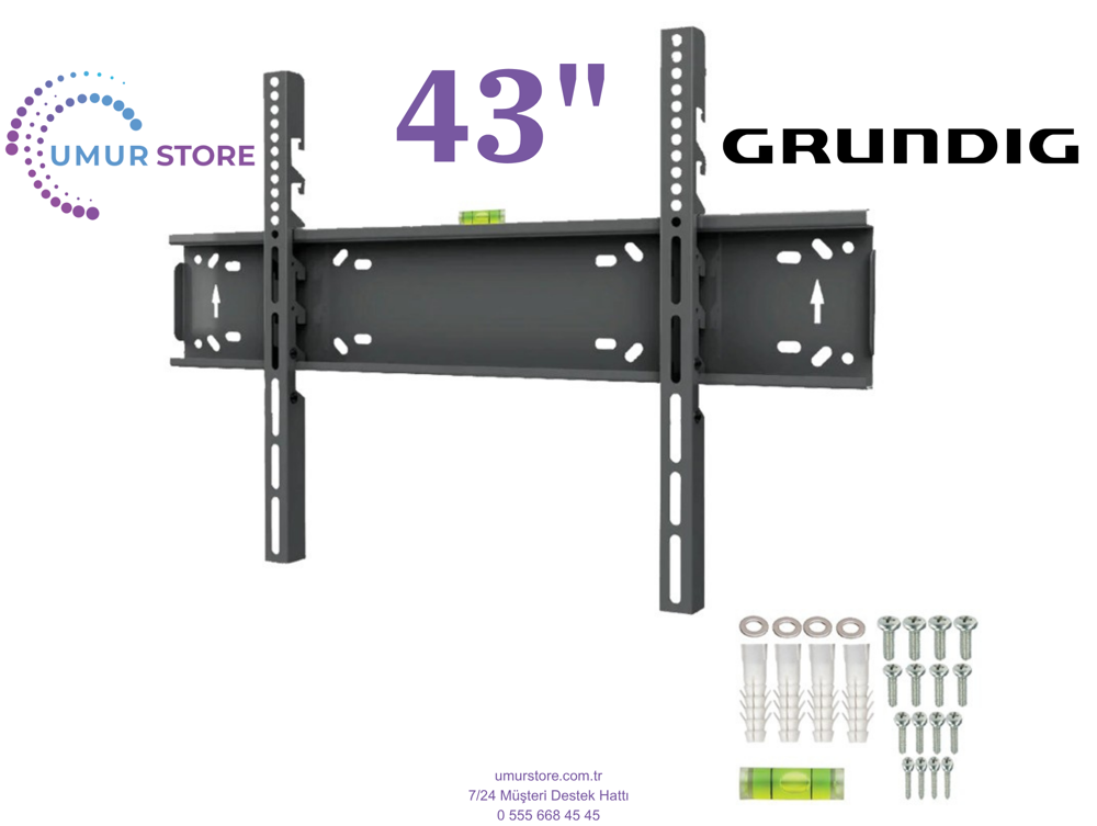 Grundig 43” 43GJU7500B / 43”- 65” inç Lcd Led Televizyon Sabit Du Grundig 43” 43GJU7500B / 43”- 65” inç Lcd Led Televizyon Sabit Du