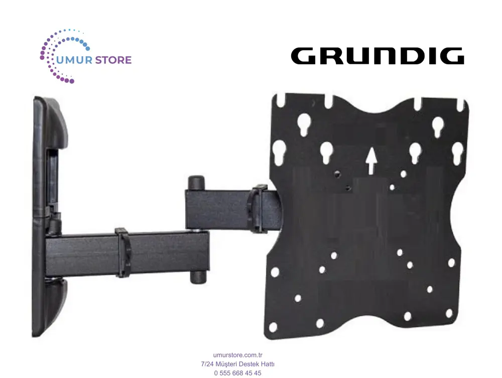 Grundig 43” Uyumlu Hareketli Led Televizyon Duvar Askı Aparatı
