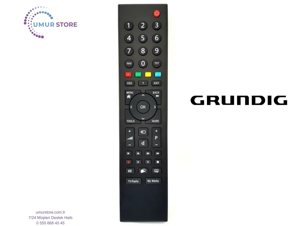 Grundig 43 VLE 5537 BG Televizyon Kumandası Grundig 43 VLE 5537 BG Televizyon Kumandası