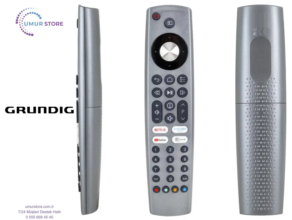 Grundig 55 GFU 7850 B Uyumlu Android Televizyon Kumandası Grundig 55 GFU 7850 B Uyumlu Android Televizyon Kumandası