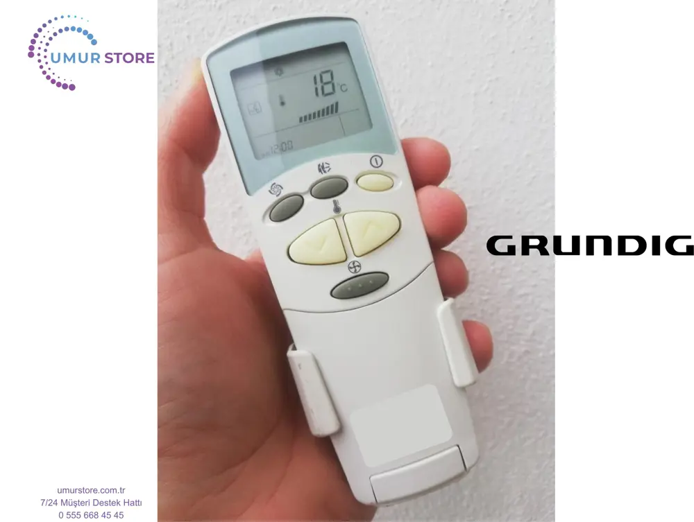 Grundig-Beko 6711A20107C Uyumlu Klima Kumandası Grundig-Beko 6711A20107C Uyumlu Klima Kumandası
