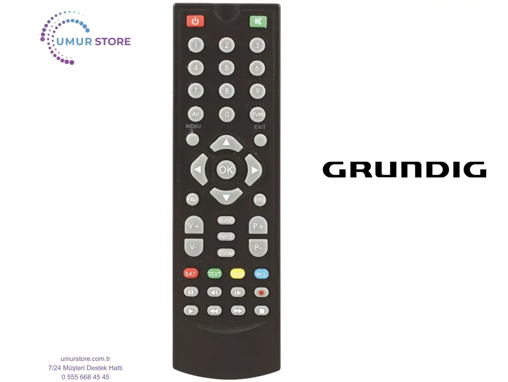 Grundig Dsr-6950 Fta Uydu Kumandası Grundig Dsr-6950 Fta Uydu Kumandası