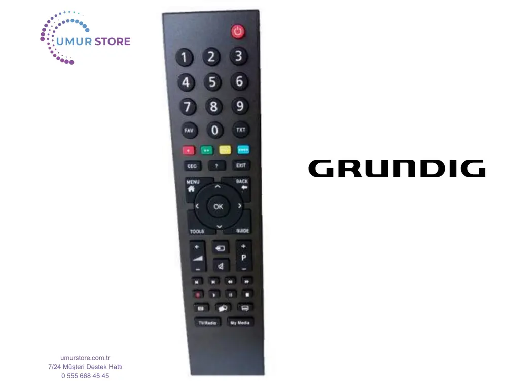Grundig G42l8543-4b Led Televizyon Kumandası Grundig G42l8543-4b Led Televizyon Kumandası