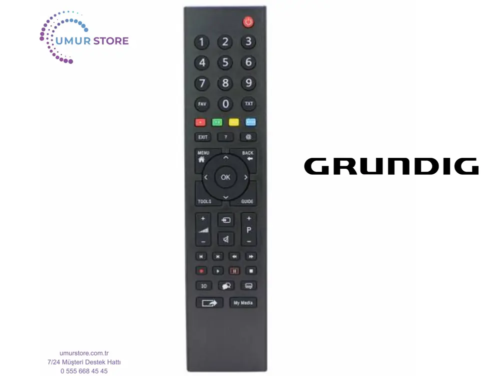 Grundig G42l8543 Smart Led Televizyon Kumandası Grundig G42l8543 Smart Led Televizyon Kumandası