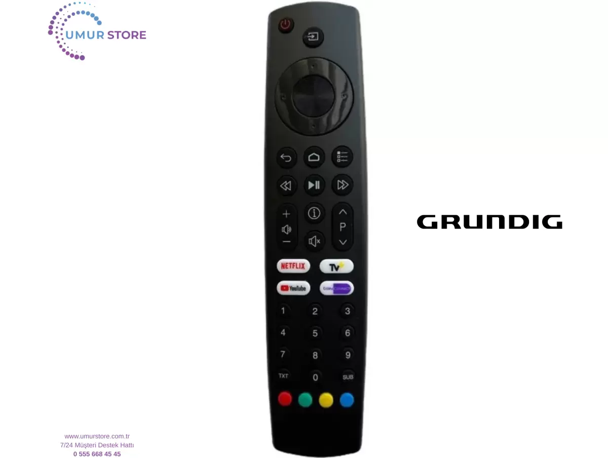 Grundig İle Uyumlu 43 GGU 7880 B 4K Android Smart Tv Kumanda
