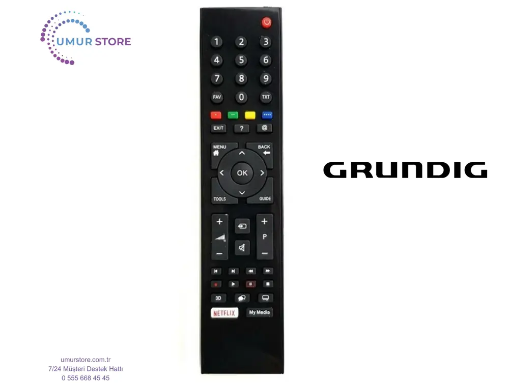Grundig Roma GCU 7905A Serisi Televizyon Kumandası