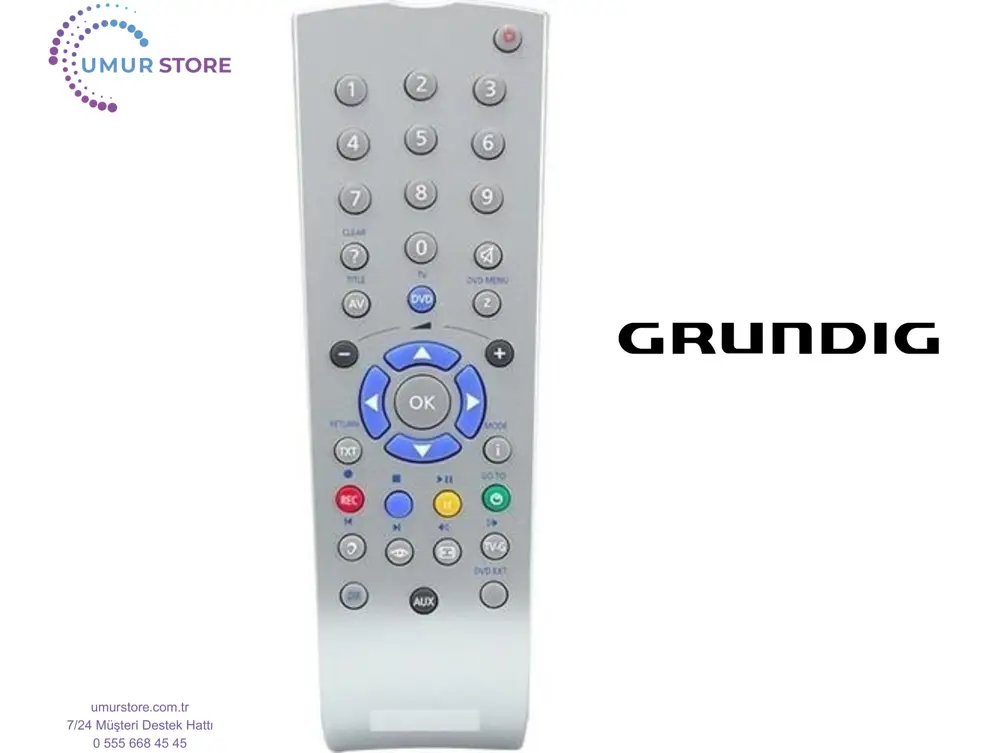 Grundig TITAN 40 2HD SRS Lcd Televizyon Kumandası-Telepilot