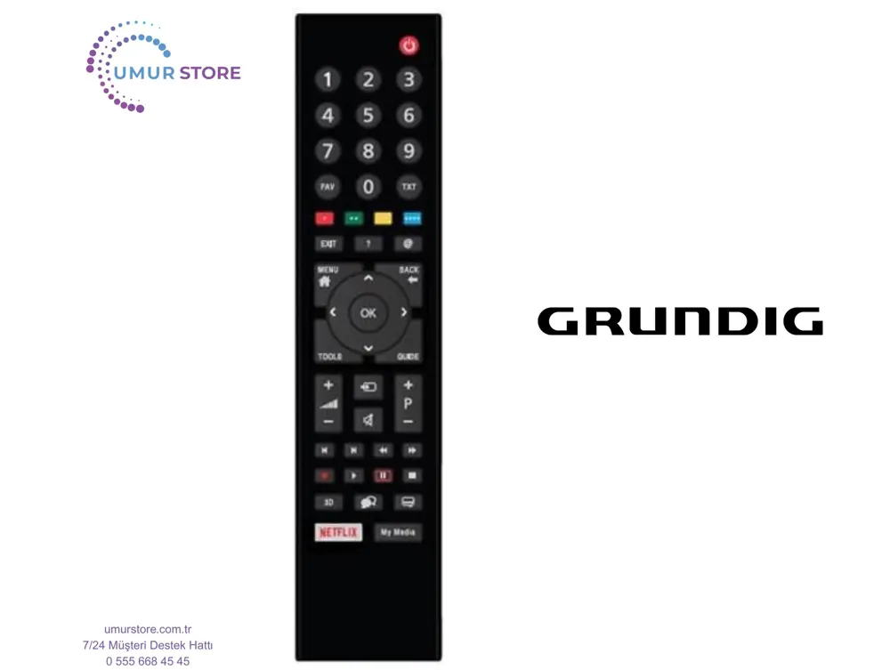 Grundig Toronto 55 CLE 6645 AL Uyumlu Smart Led Televizyon Kumand