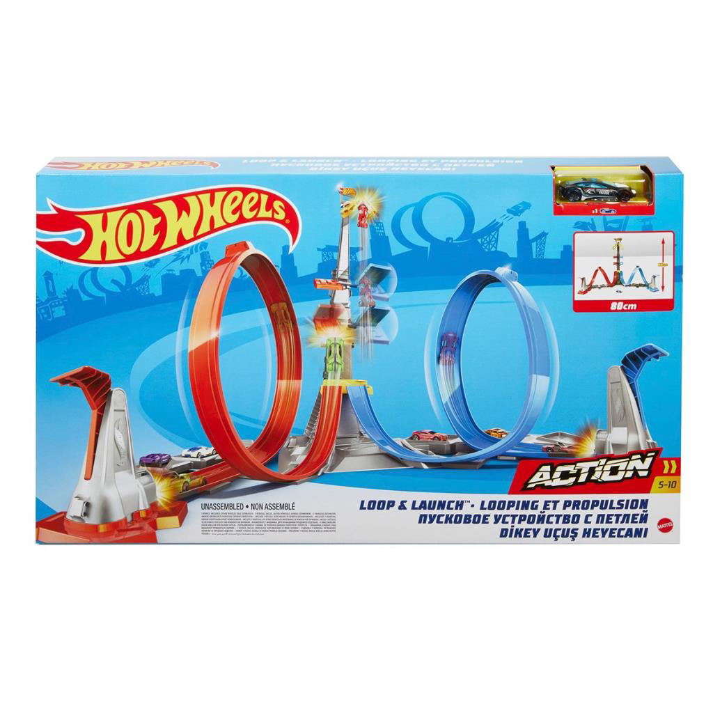 Just Cheap Store Grw39 Hot Wheels Dikey Uçuş Heyecan Yarış Seti