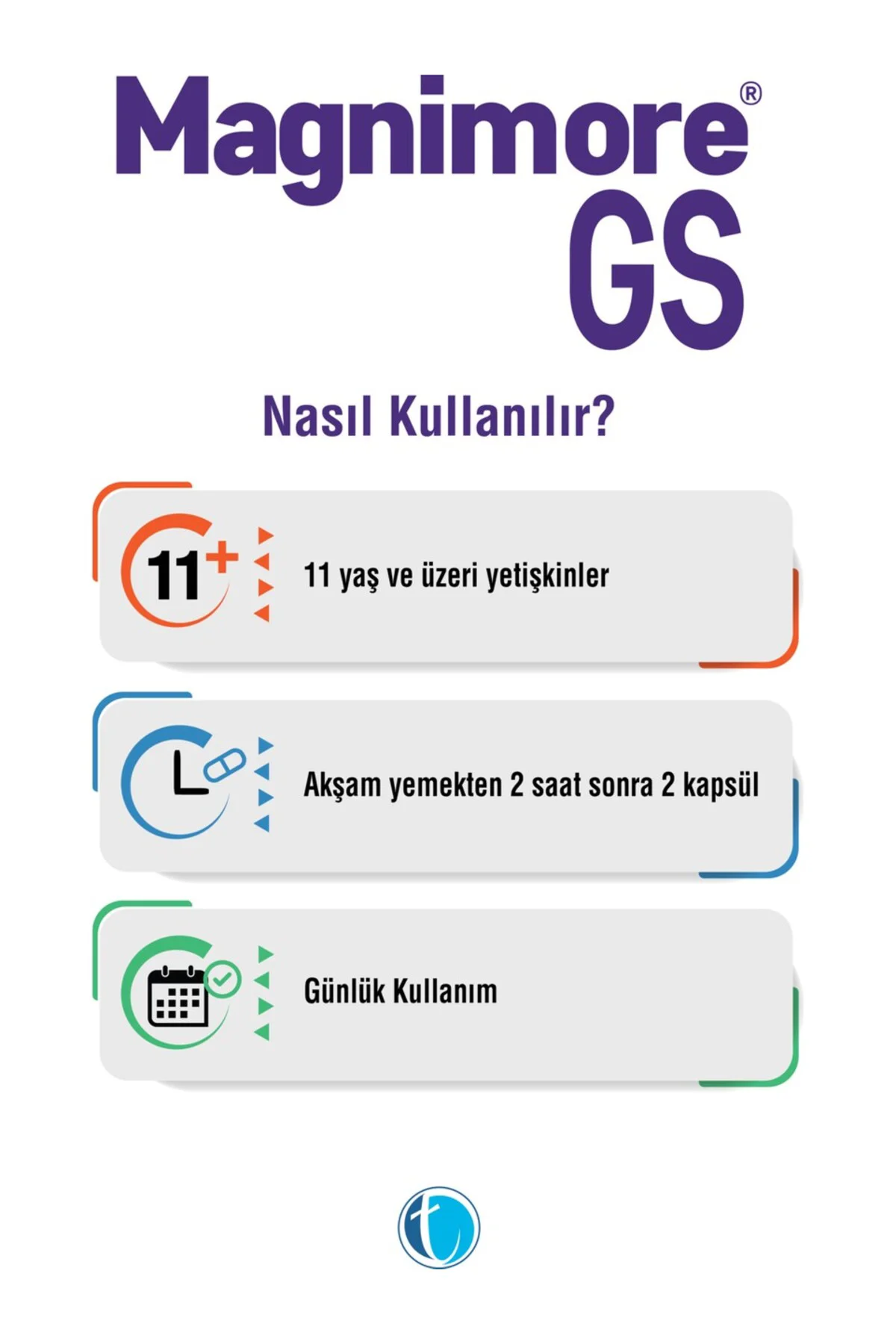 GS Magnezyum 60 Bitkisel Kapsül Bisglisinat Sitrat