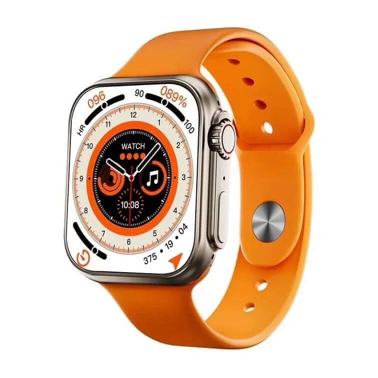 Gs Ultra 8 Max 45mm Kordon Kilitli Watch 8 Ultra 2.08 Ekran Akıllı Saat - Konuşma Özellikli ( Lisinya )