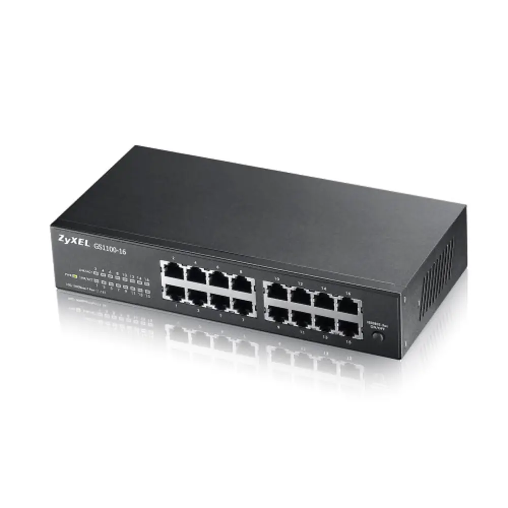 GS1100-16 16 PORT 10/100/1000 MBPS Gigabit SWITCH