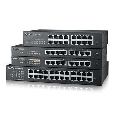 Zyxel Gs1900-48Hp Swt 48 Port 24X10/100/1000 +2Xsfp