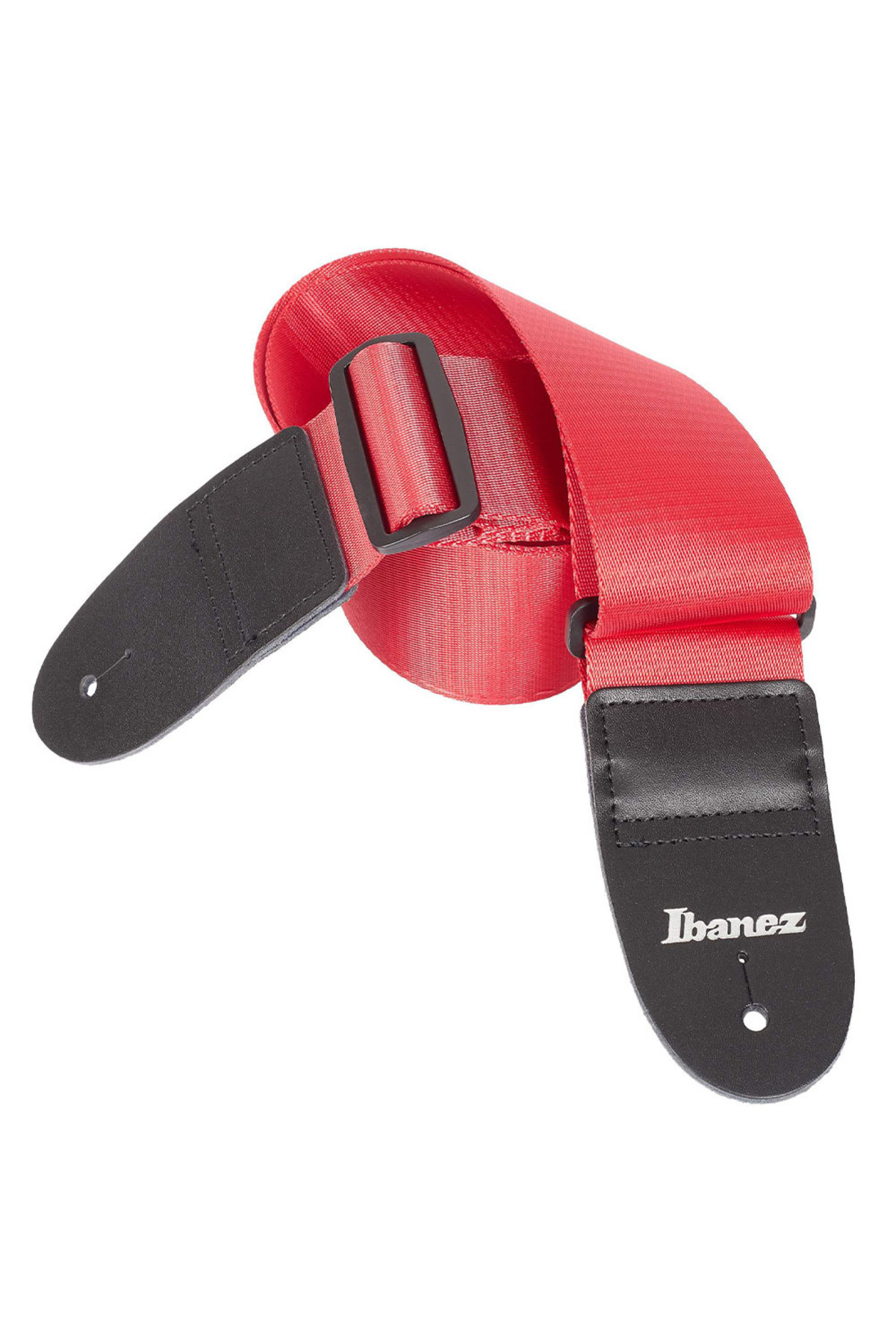 İbanez Gs64-Rd Guitar Strap Red - Gitar Askısı Parlak Kırmızı 170 Cm