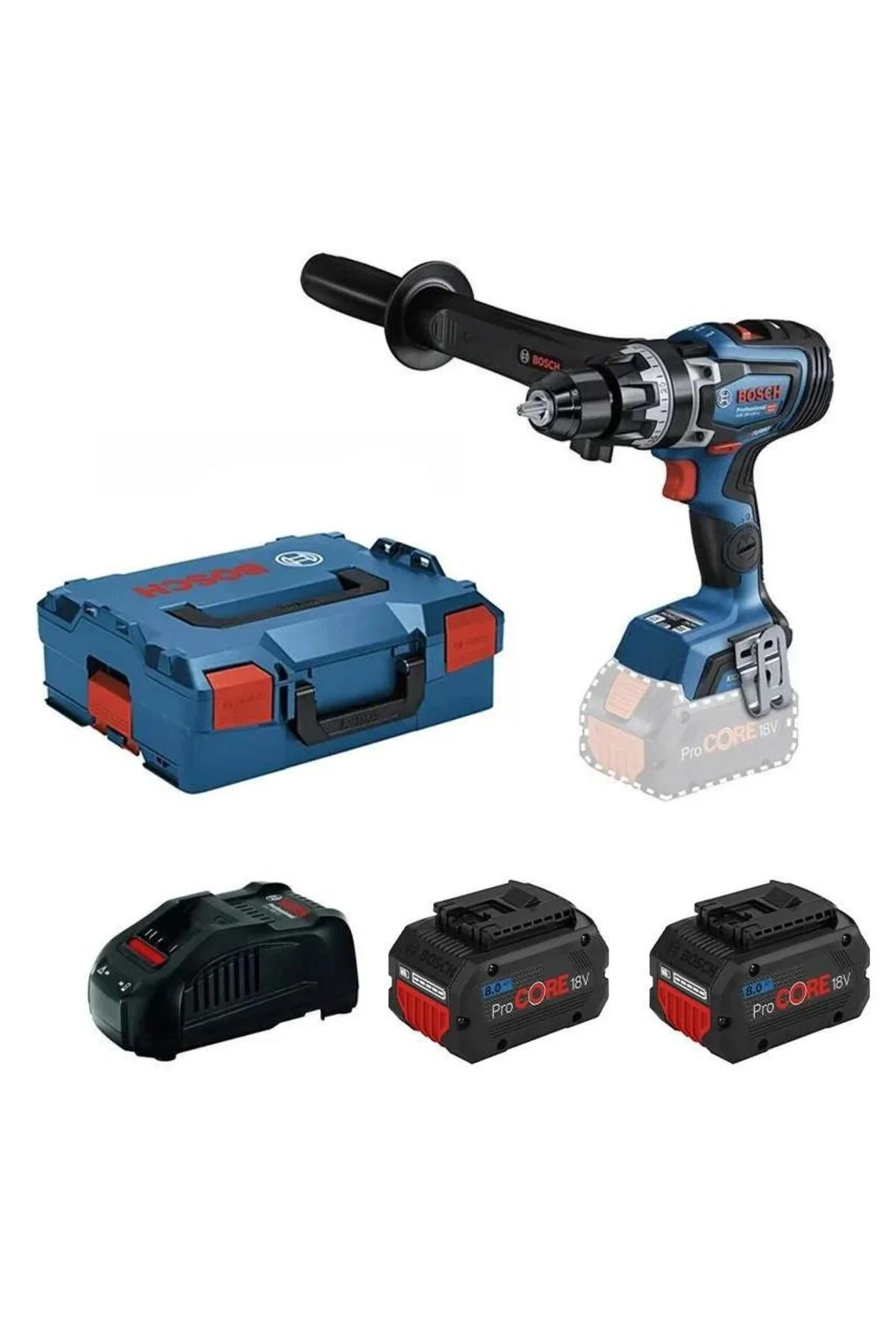 Gsb 18v-150 C Şarjlı Darbeli Vidalama 2x8ah