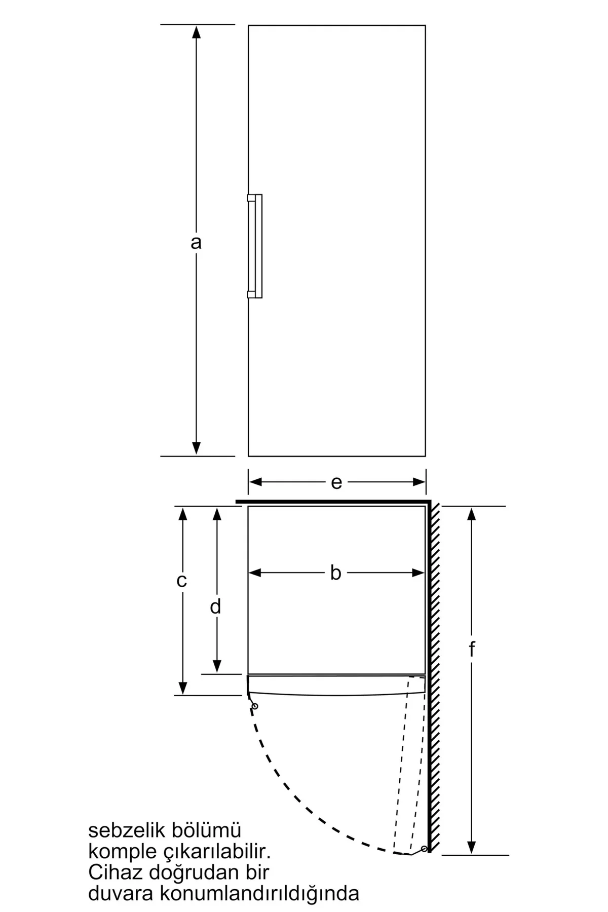 GSV33VWE0N 7 Çekmeceli Derin Dondurucu 220 l