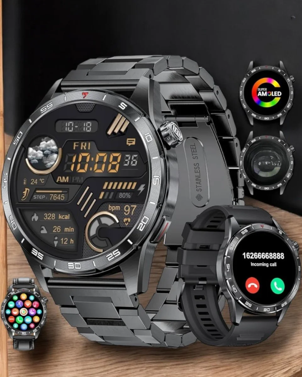 GT3 Max Akıllı Saat - Titreşimli Bildirim ve Sesli Görüşme Özellikli Spor Saati