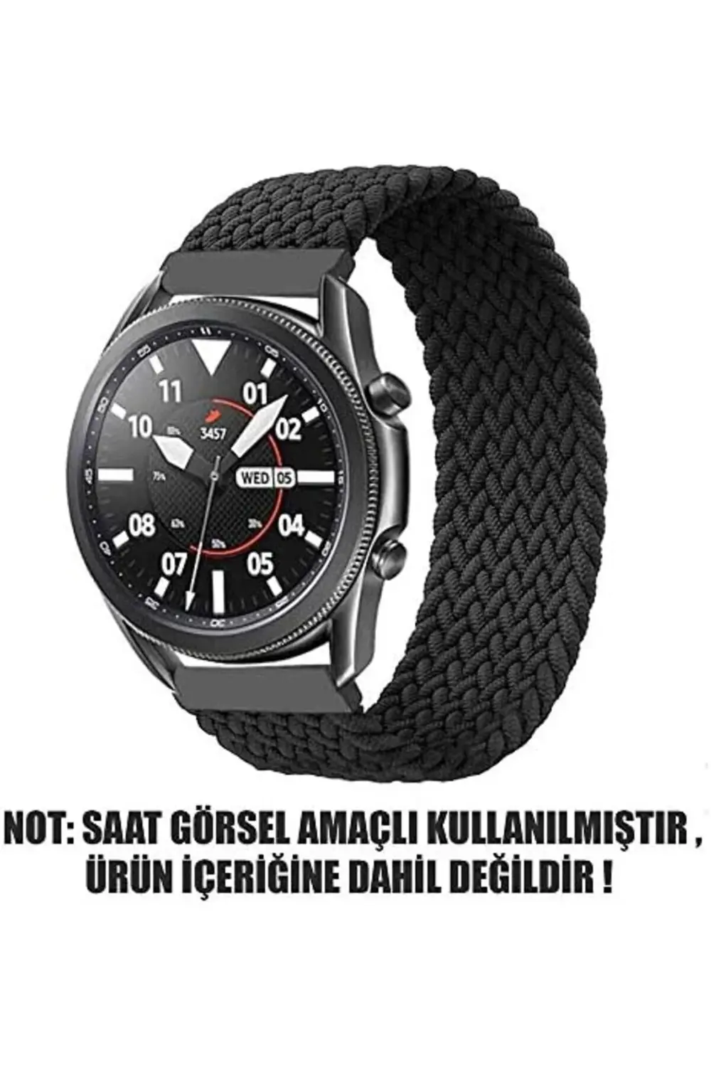 GT4 46mm için Kordon, (Large Size, 165mm) Braided Solo 395519