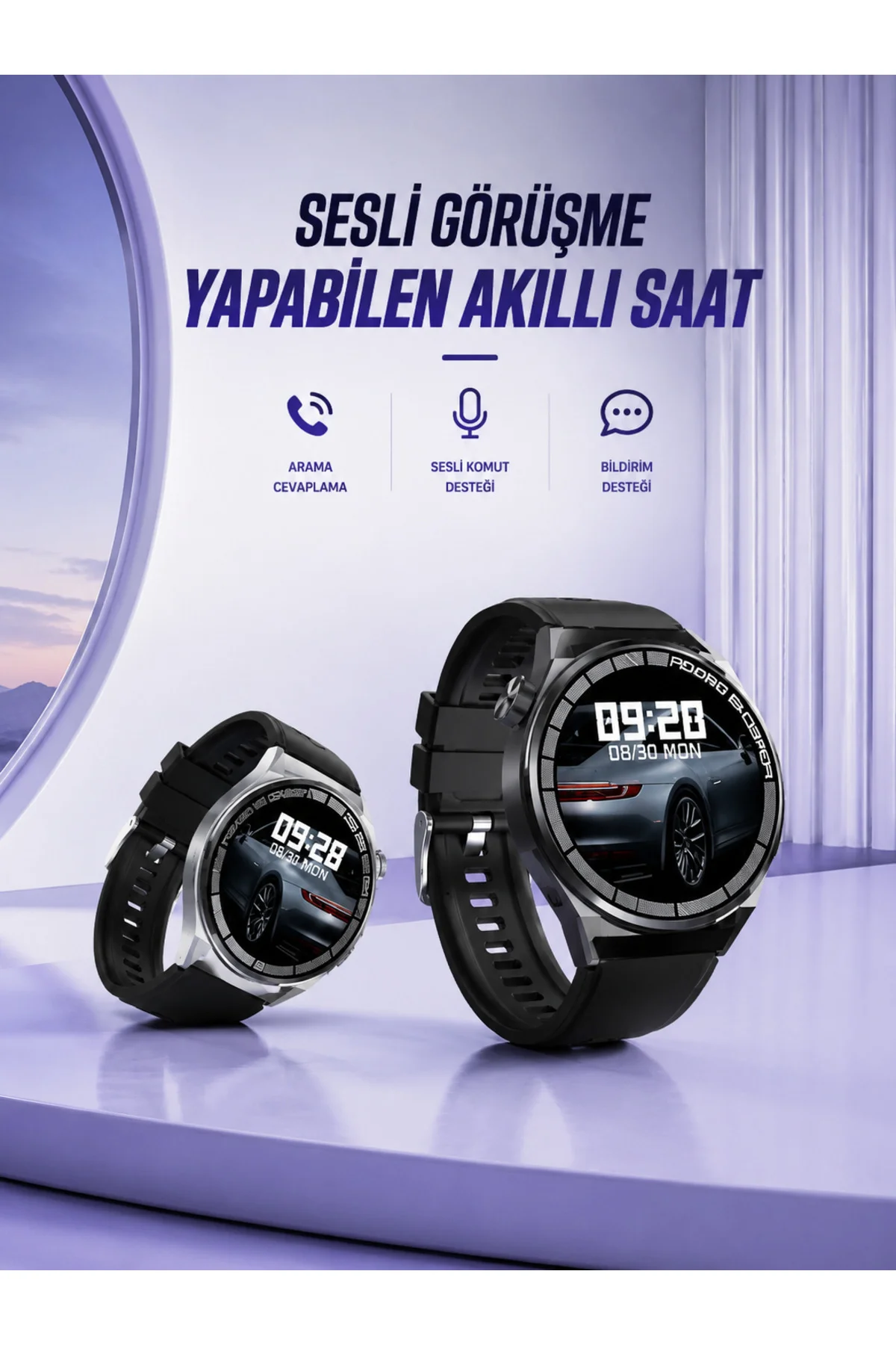 GT8 AKILLI SESLİ GÖRÜŞME YAPABİLEN SAAT - Lisinya