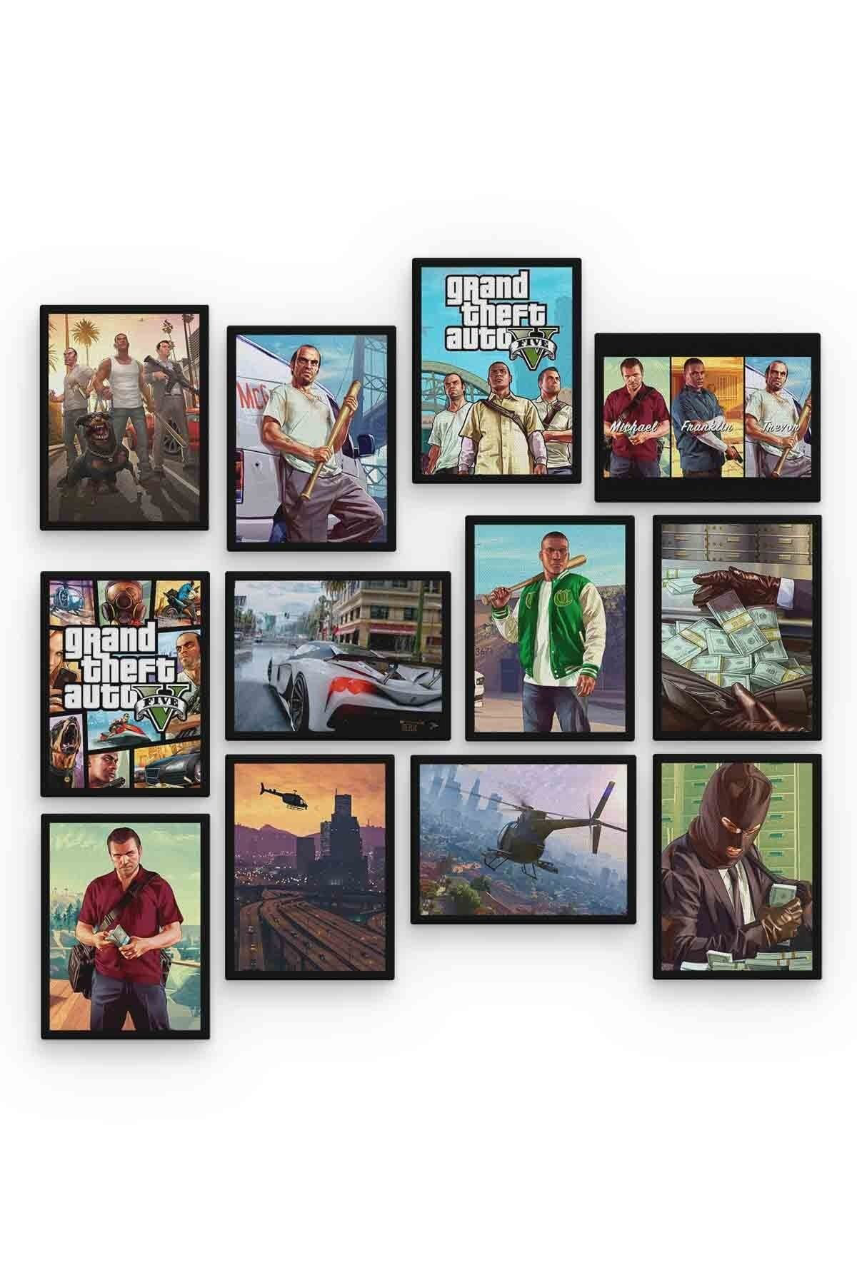 Gta 12 Parça Mdf (ahşap) Tablo Ofis Boyu 