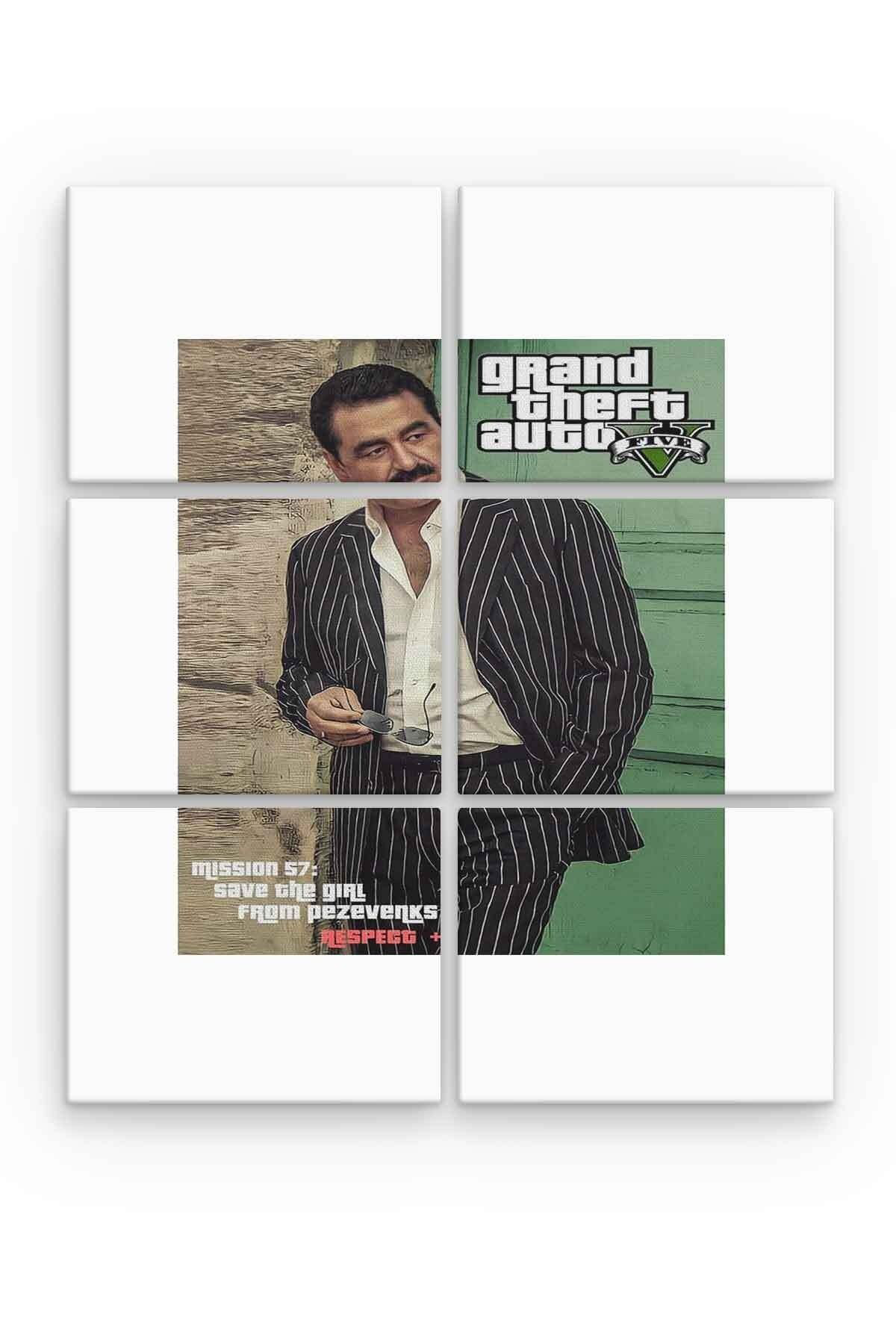Gta Bll2766 6 Parça Ahşap Mdf Tablo Nhl7263