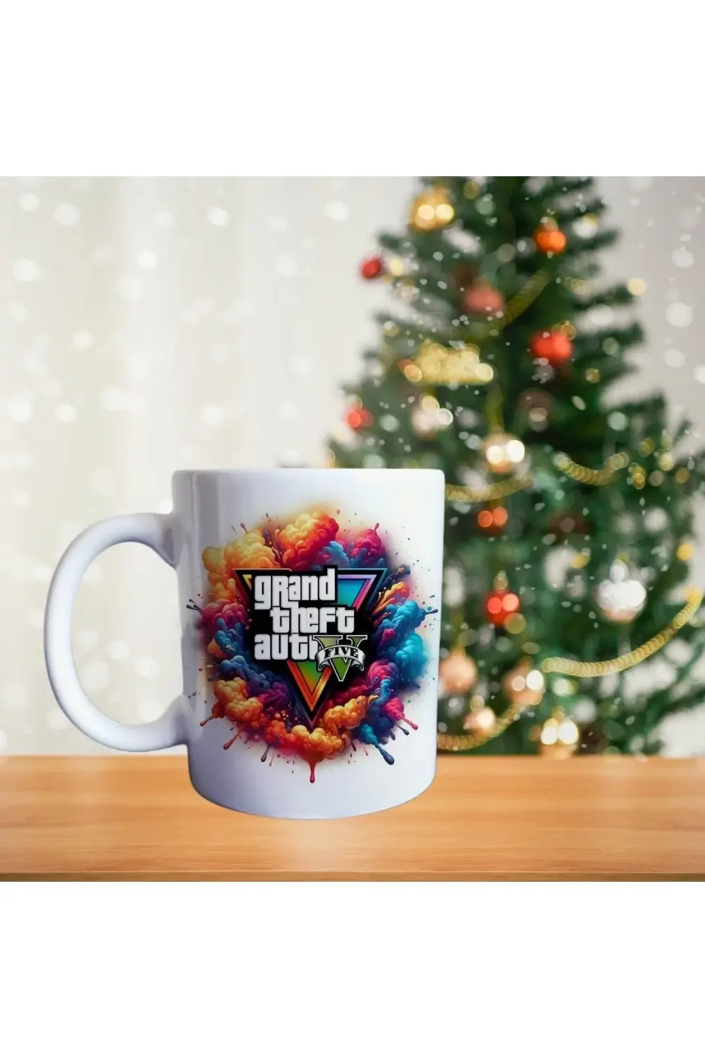 Gta - Grand Theft Auto Play Station Oyun Temalı Porselen Kupa