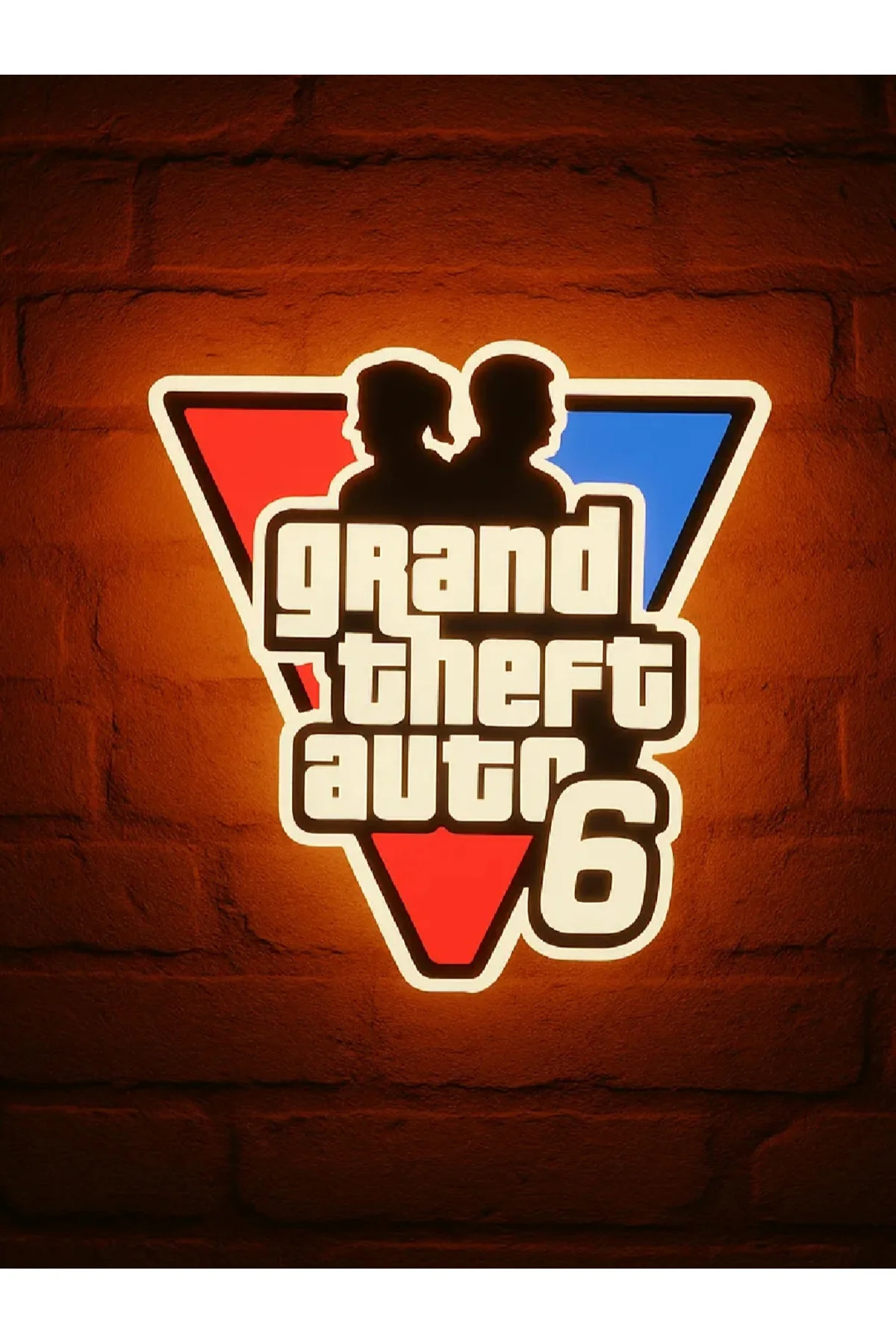 GTA GRAND THEFT AUTO VİCE CTİY LED IŞIKLI