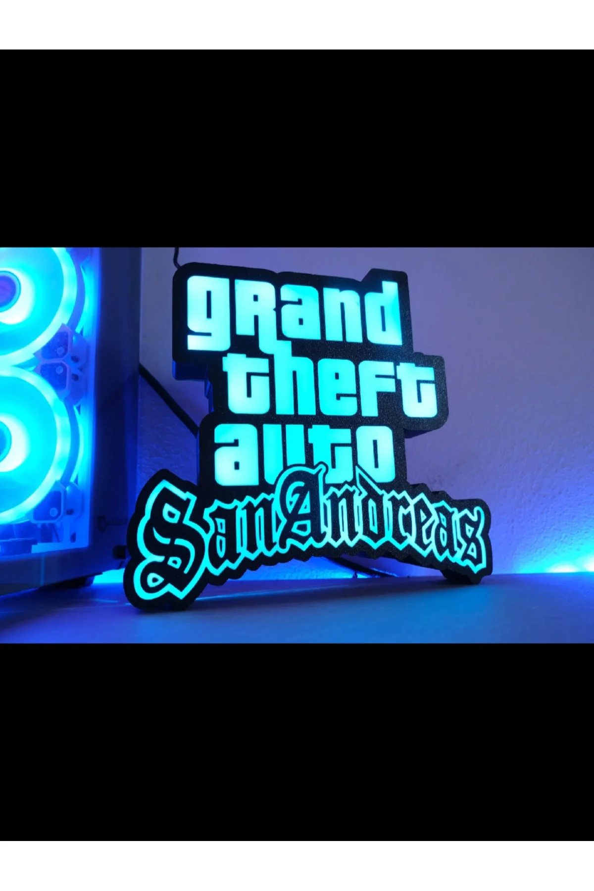 GTA GRAND THEFT AUTO VİCE CTİY LED IŞIKLI