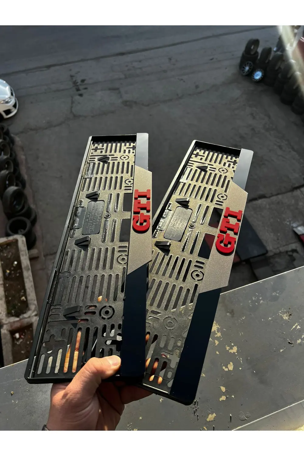 GTI MODEL Mat Pleksi Plakalık