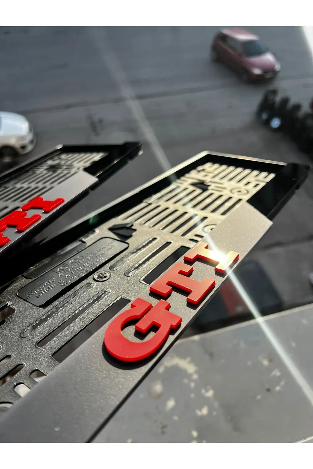 GTI MODEL Mat Pleksi Plakalık
