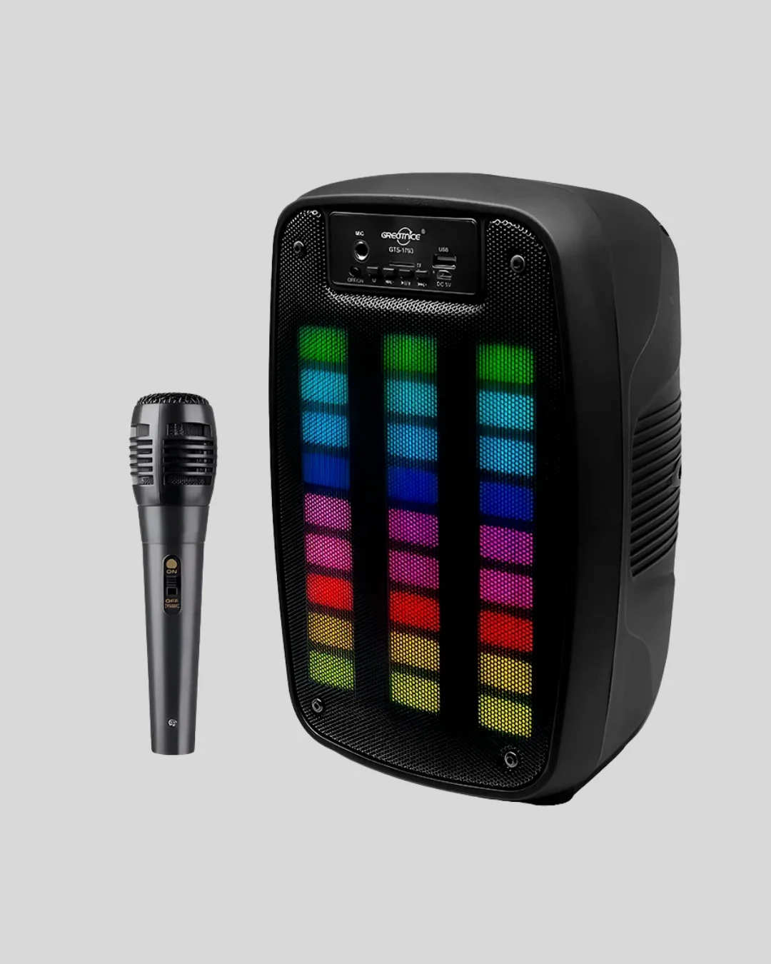 GTS 1793 Işıklı 6.5 İnç Kablosuz Hoparlör Bluetooth, USB ve FM Öz