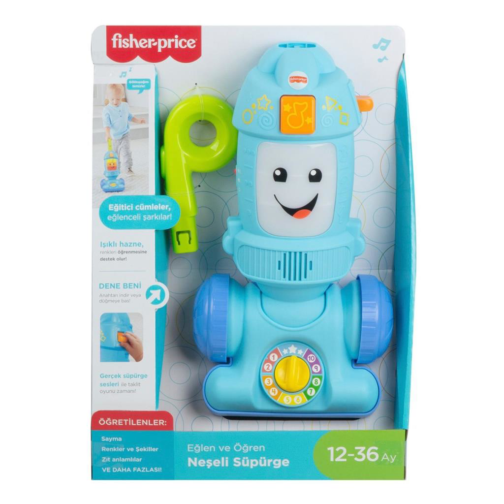 GTW19 Fisher-Price® Eğlen ve Öğren Neşeli Süpürge / Türkçe / 12-3 GTW19 Fisher-Price® Eğlen ve Öğren Neşeli Süpürge / Türkçe / 12-3