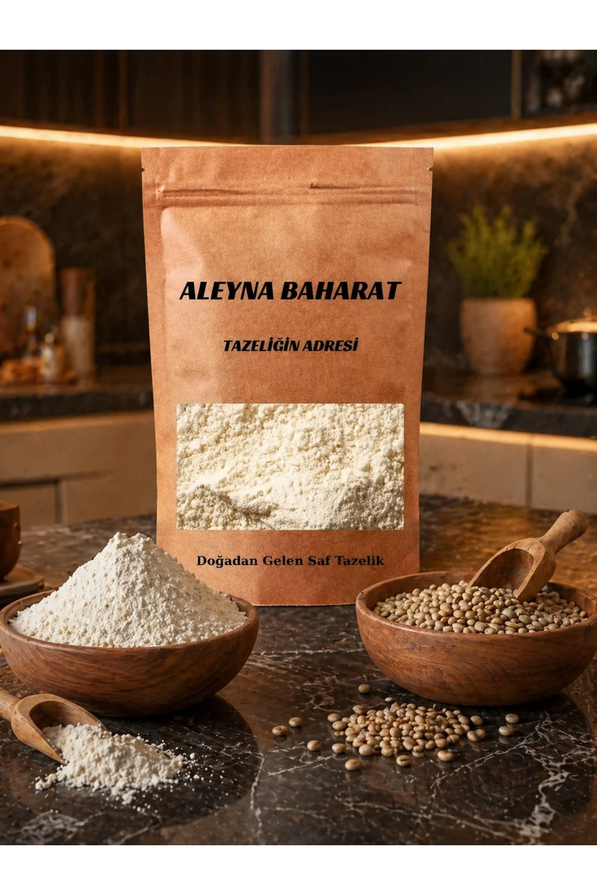 Guar Gum / Guar Gam E412 Katkısız Doğal - 1 Kg