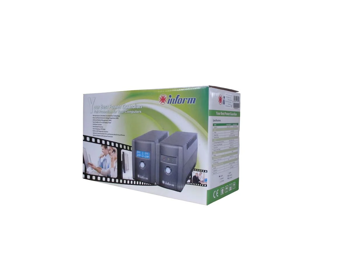 GUARDIAN 1000VA LED 2x12V/7AH LINE INTERACTIVE UPS 879001100100