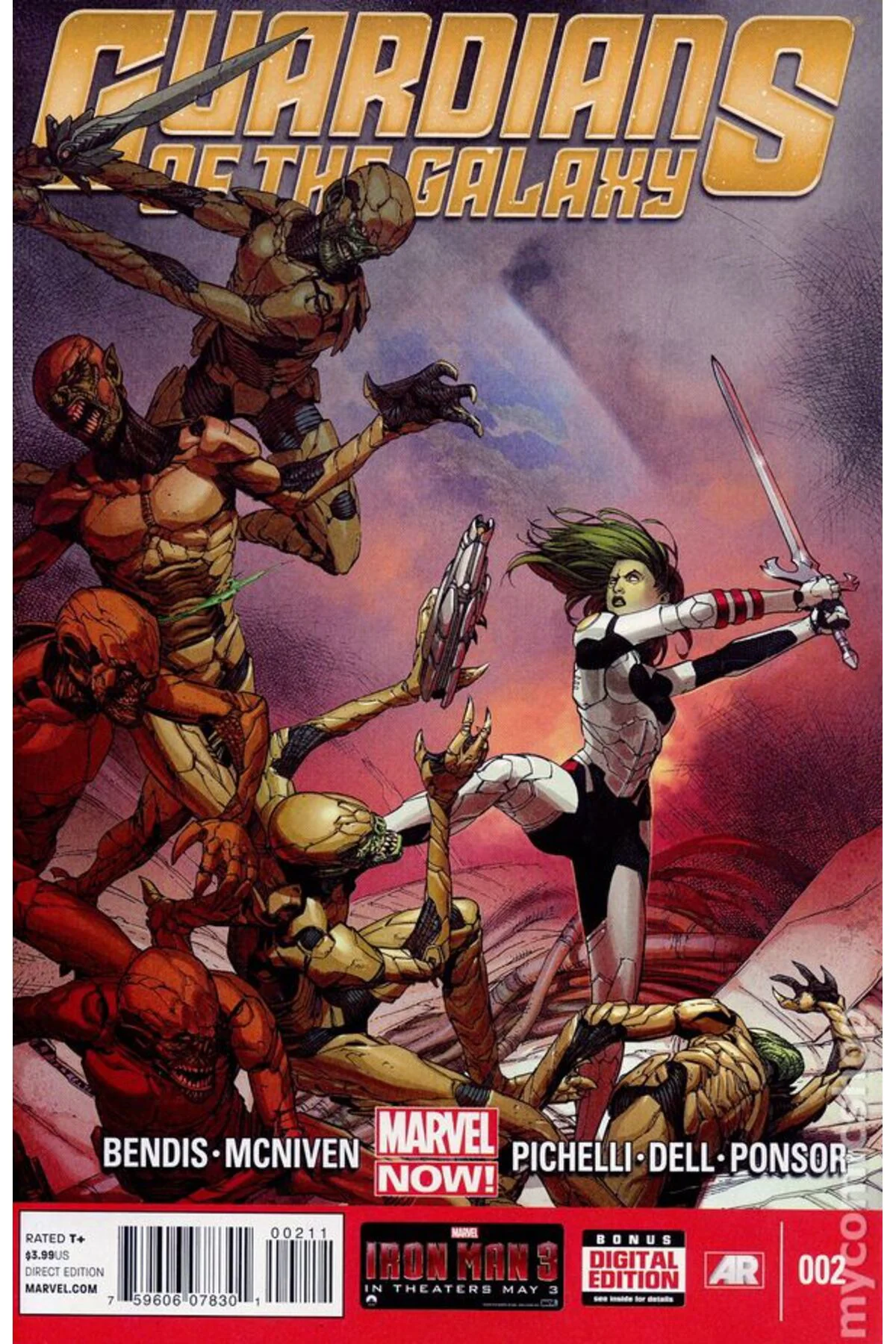 Guardians of the Galaxy #2A (ingilizce)