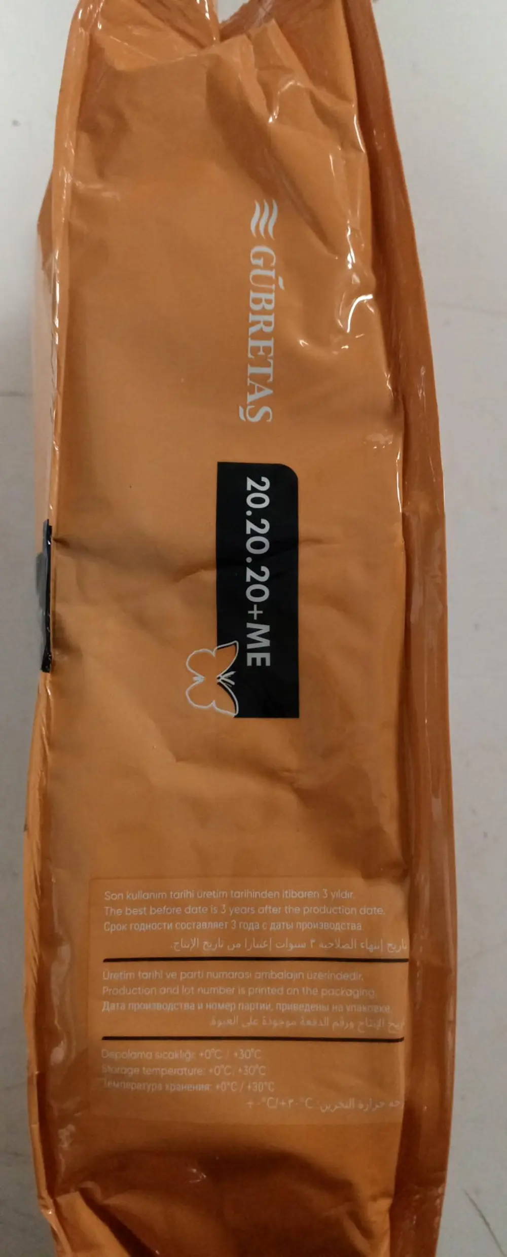 Gübretaş 20.20.20 NPK Ağaç Bitki Meyve Sebze Çiçek Gübre 1 KG