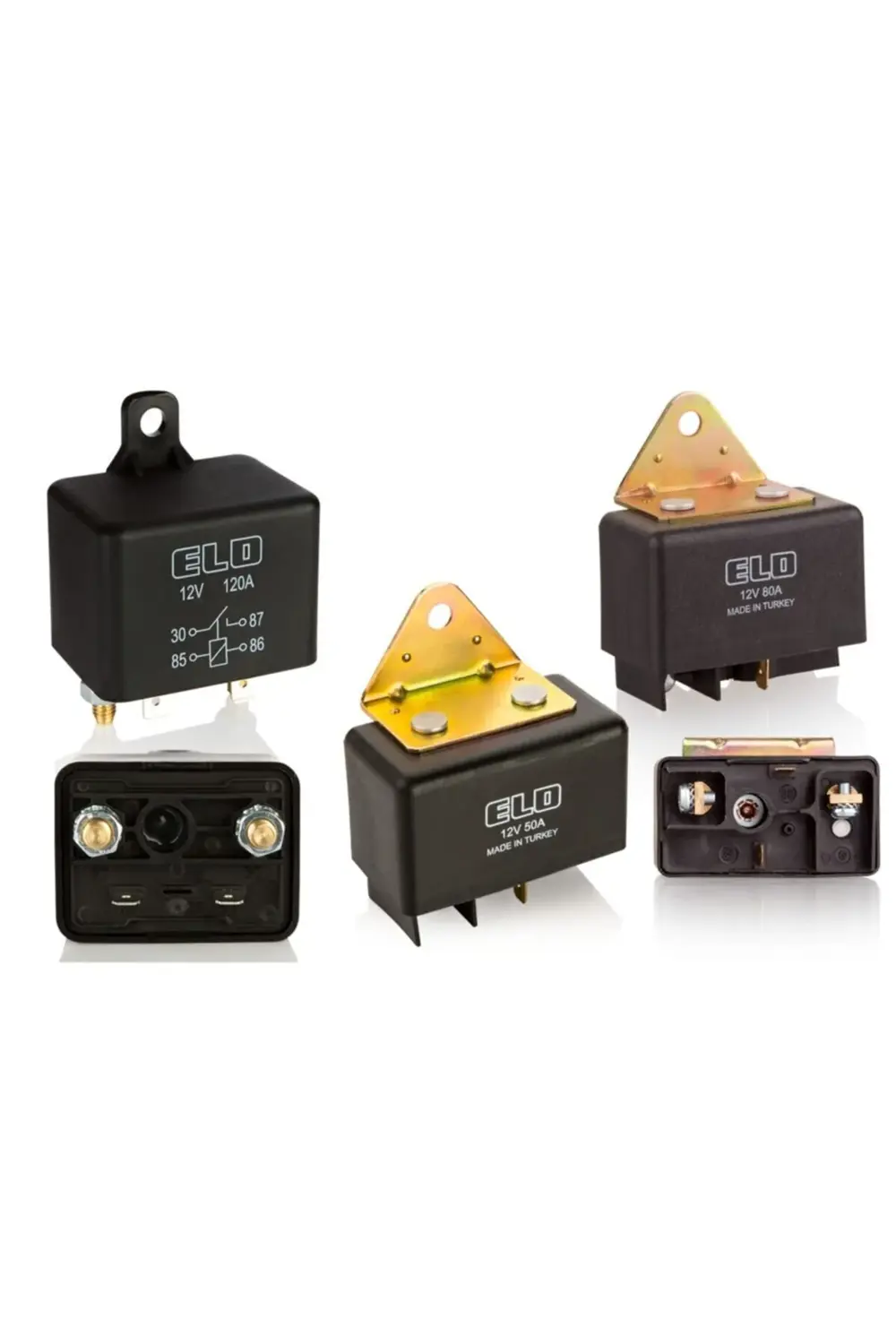 Güç Rölesi Büyük Kasa 24v 50a Toz Korumalı 201.005.002