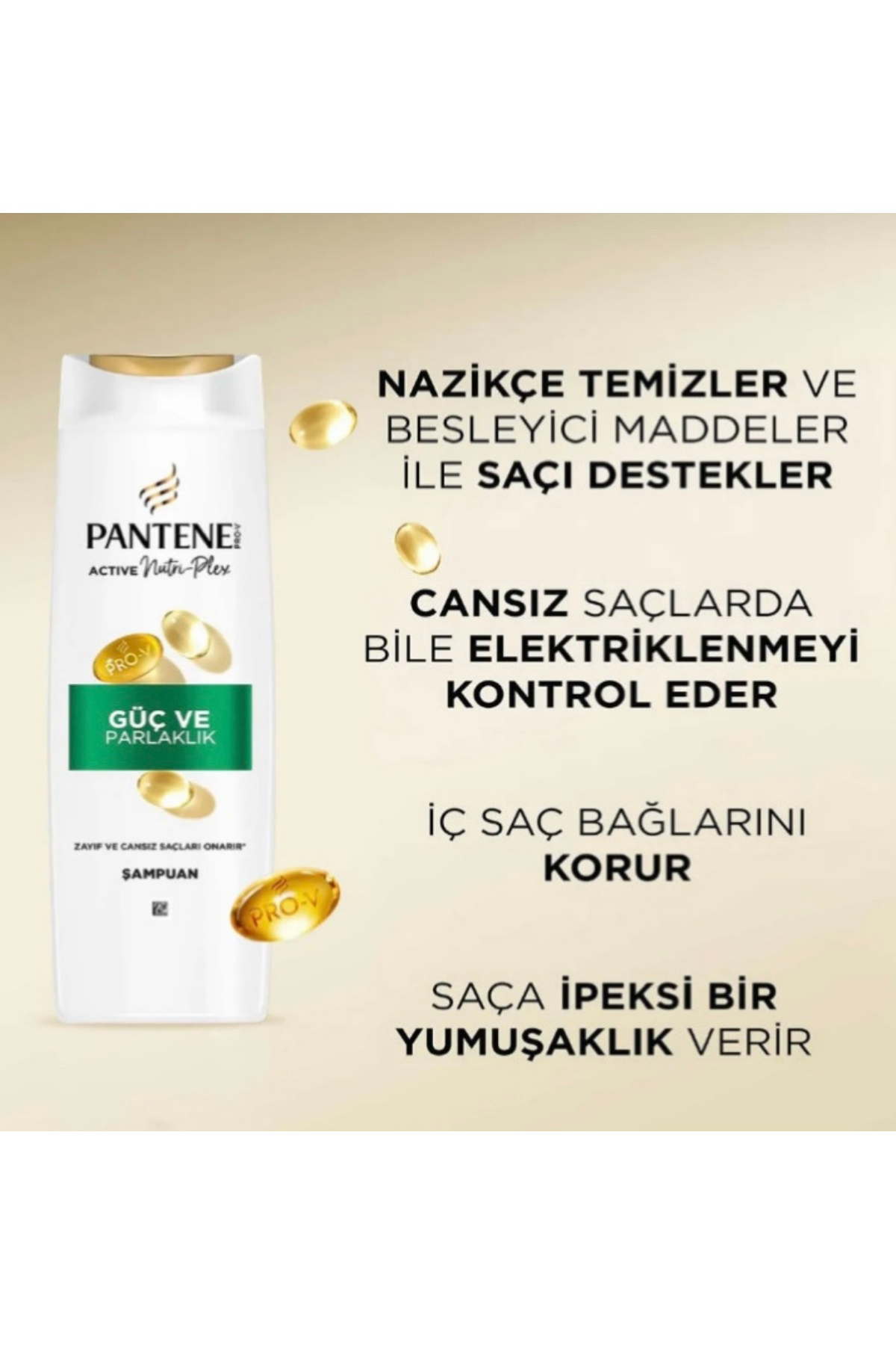 Güç ve Parlaklık Şampuan 325 ml