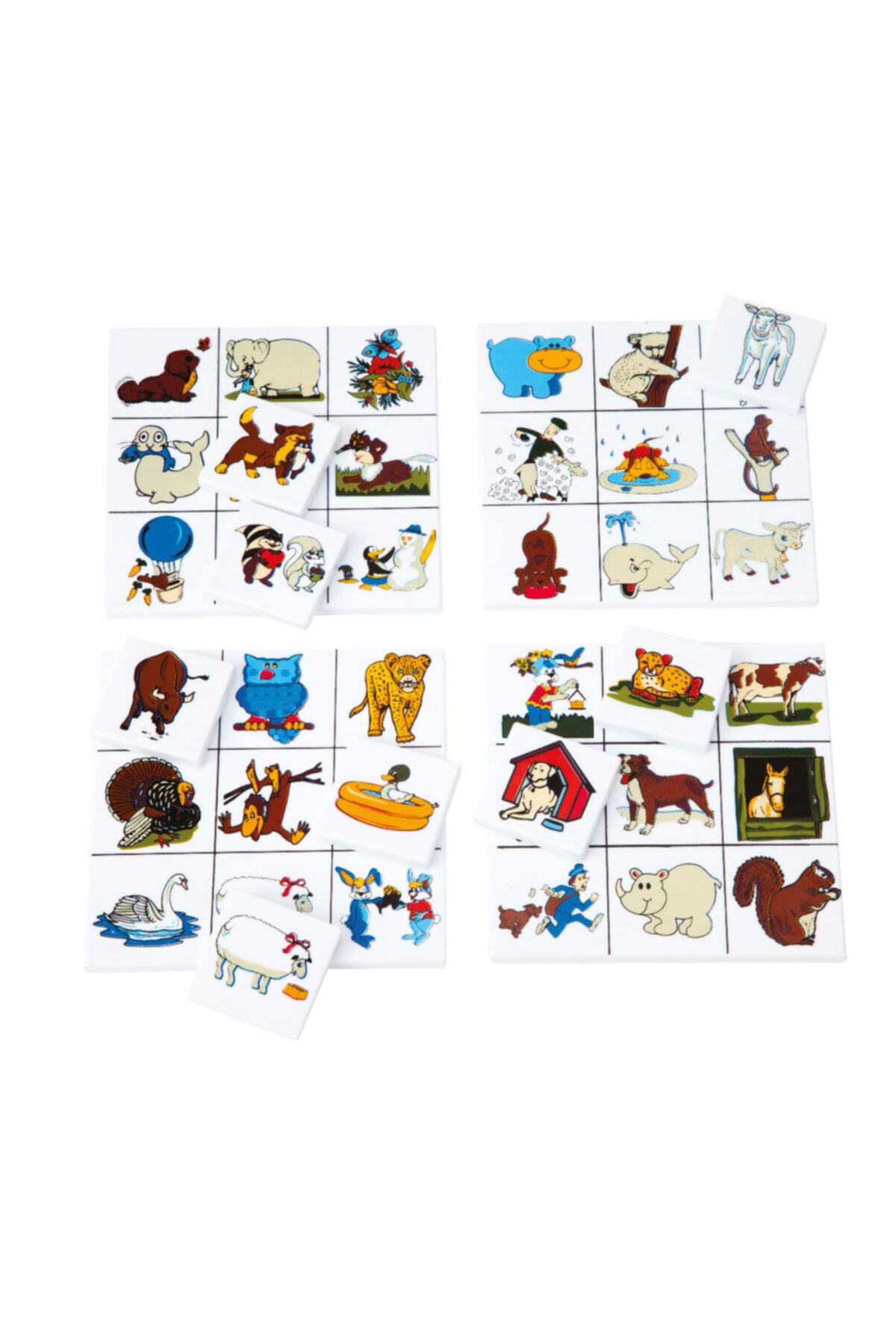 Güçlü 3501 Lotto Resimli Tombala 60 Parça  /