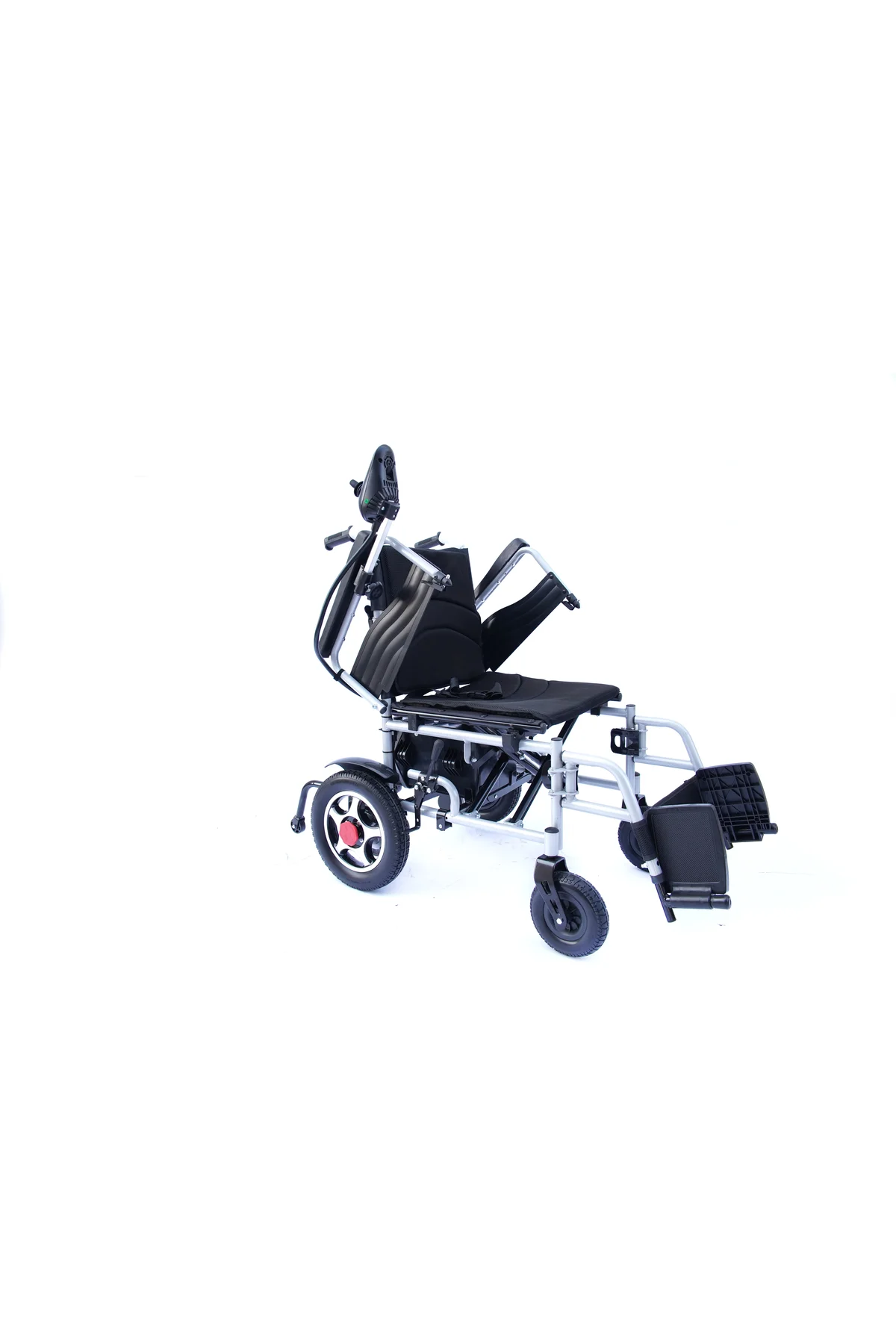 Güçlü Akü Güçlü Motor Arka Teker Dolgu Katlanabilir Tekerlekli Sa