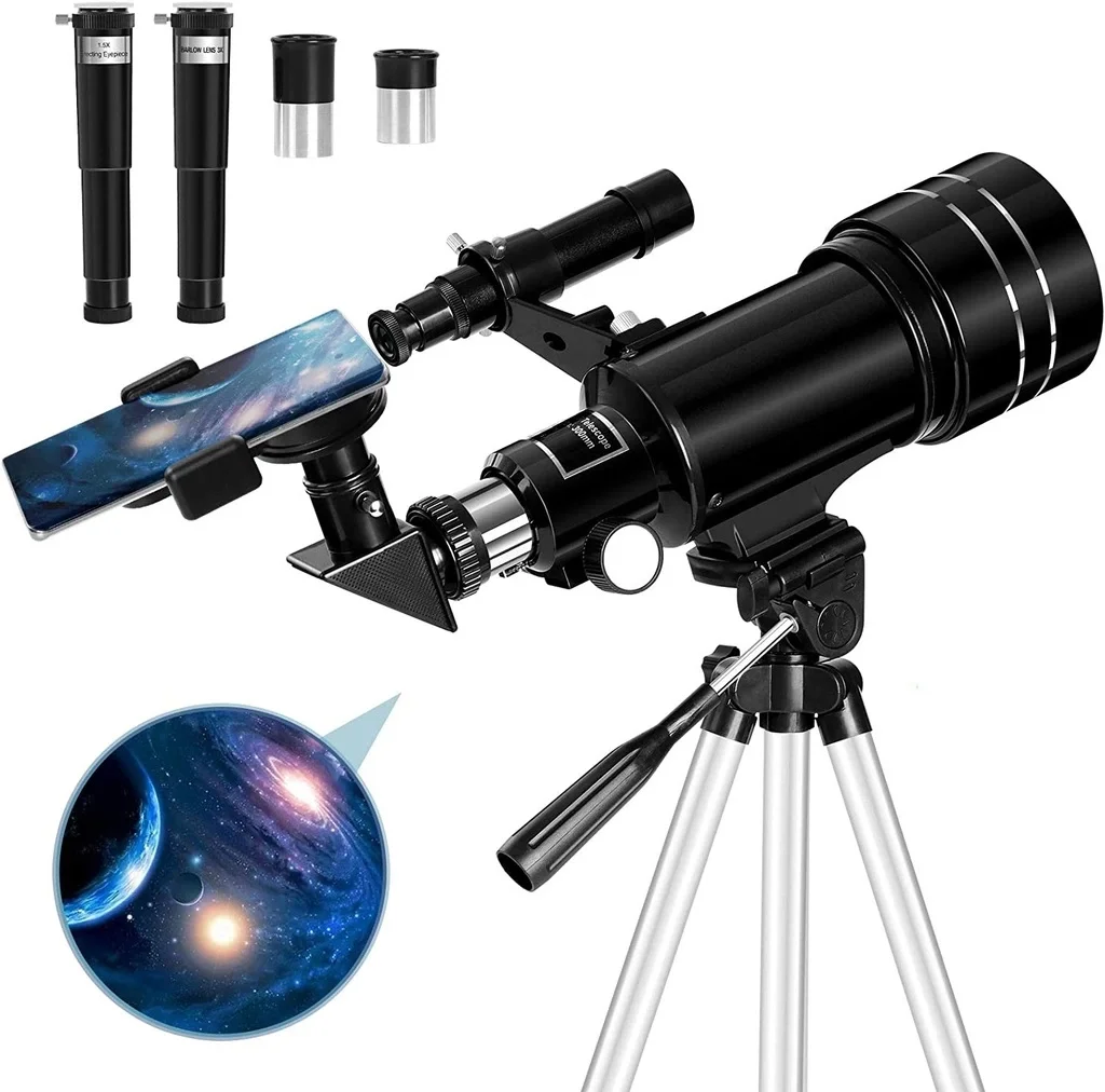 Güçlü Az 30070 Hd Profesyonel Astronomik Teleskop Güçlü Az 30070 Hd Profesyonel Astronomik Teleskop