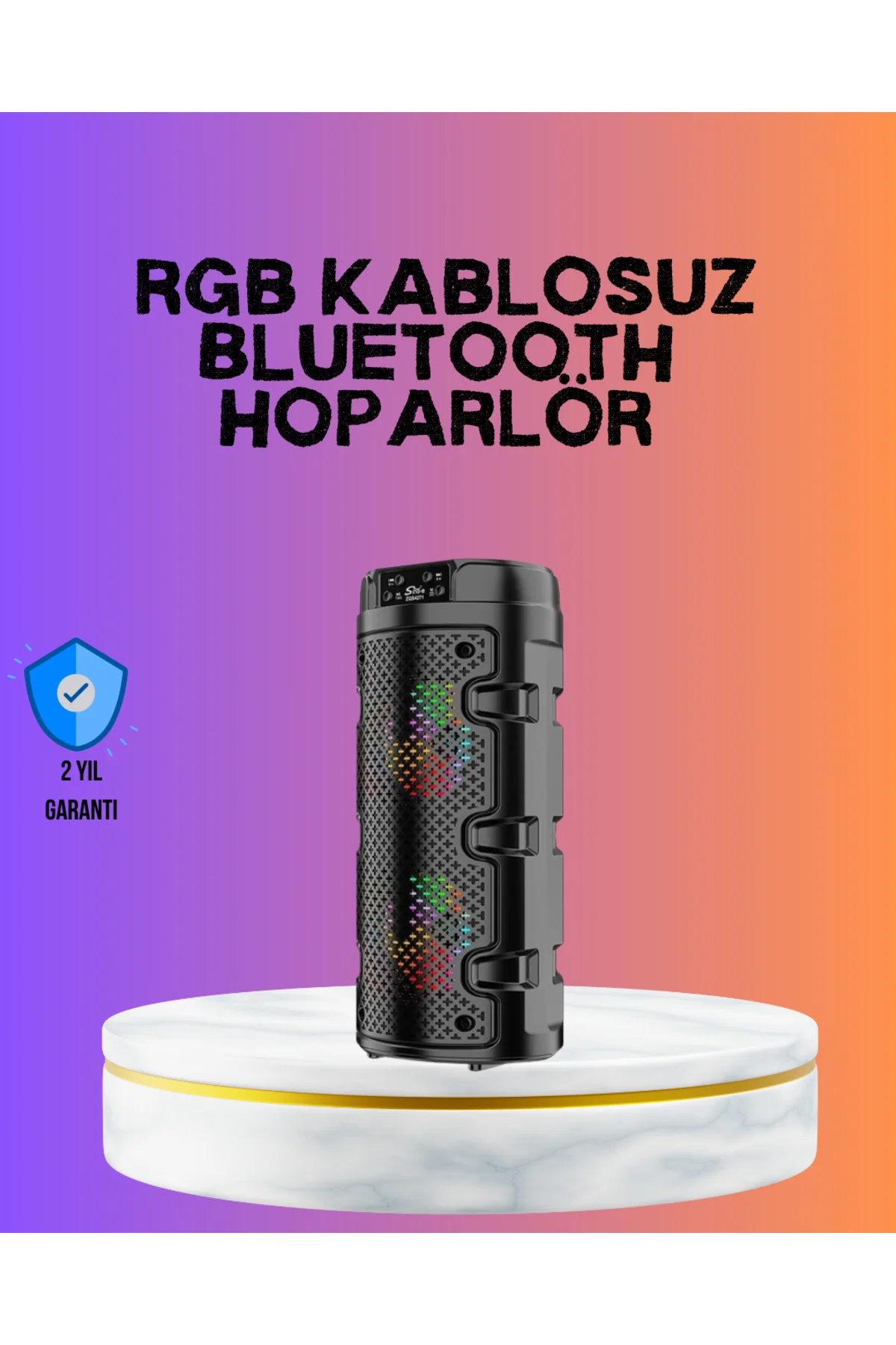 Güçlü Bass ve Net Tiz Özellikli Kablosuz Hoparlör