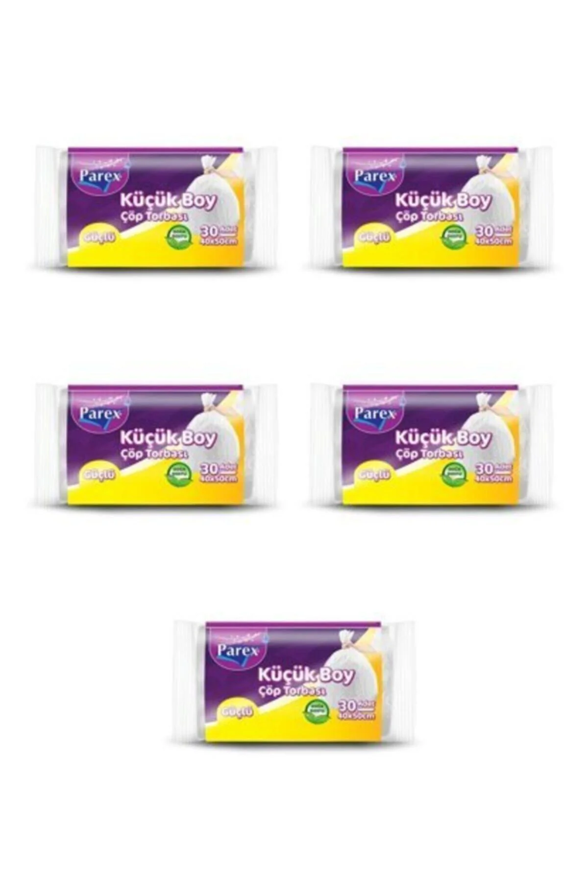 Güçlü Çöp Poşeti Küçük Boy 6'lı Paket