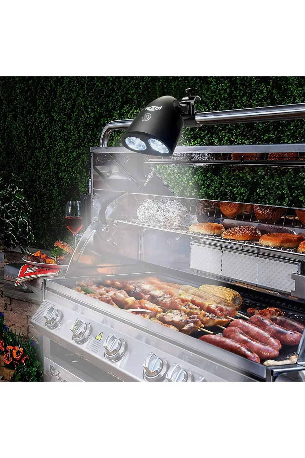 Güçlü Işıklı 10 Ledli Bisiklet Lambası Barbekü Işığı KPF7-1LX67