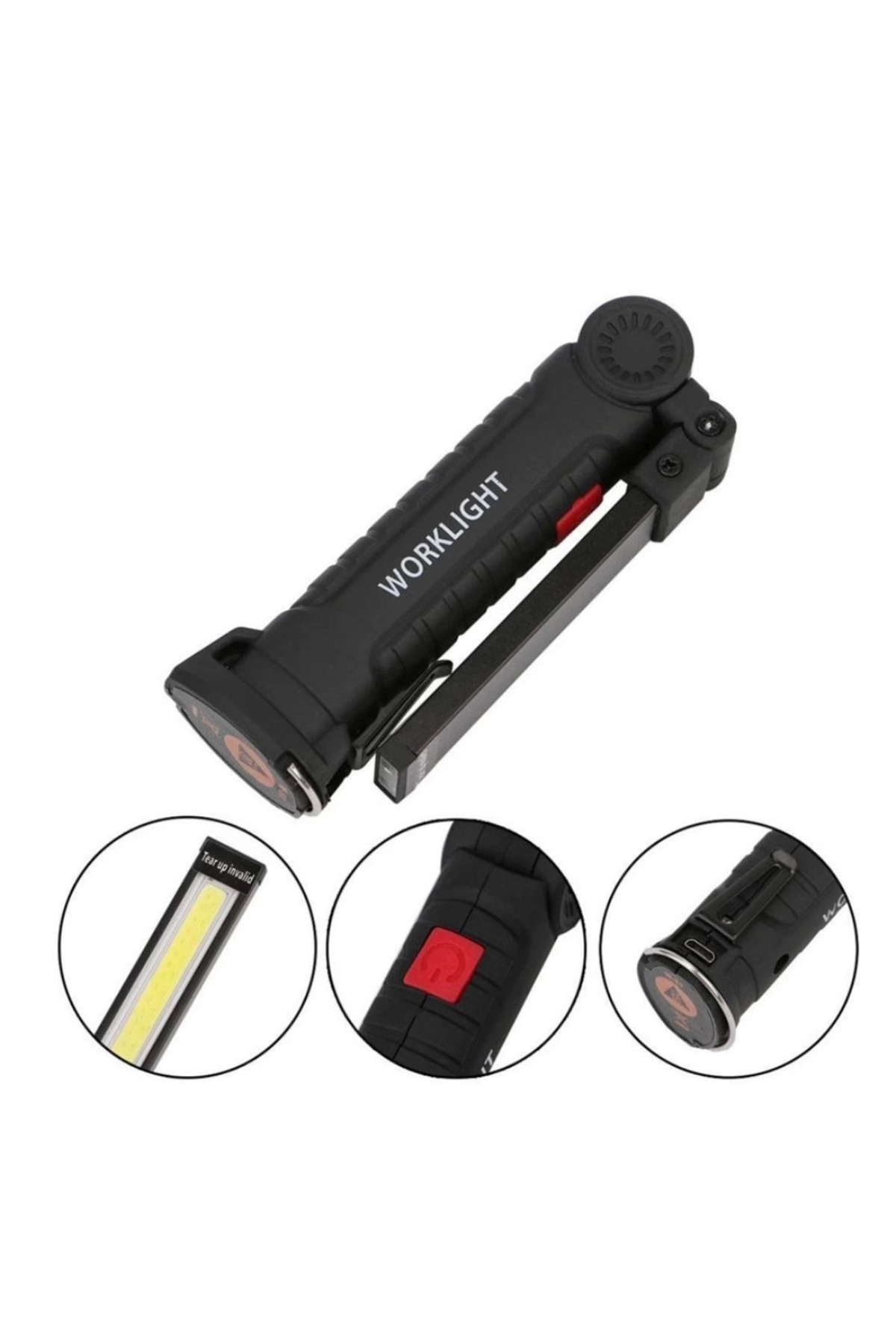 	 Yuba Avm Güçlü Mıknatıslı Çalışma Lambası Wt-295