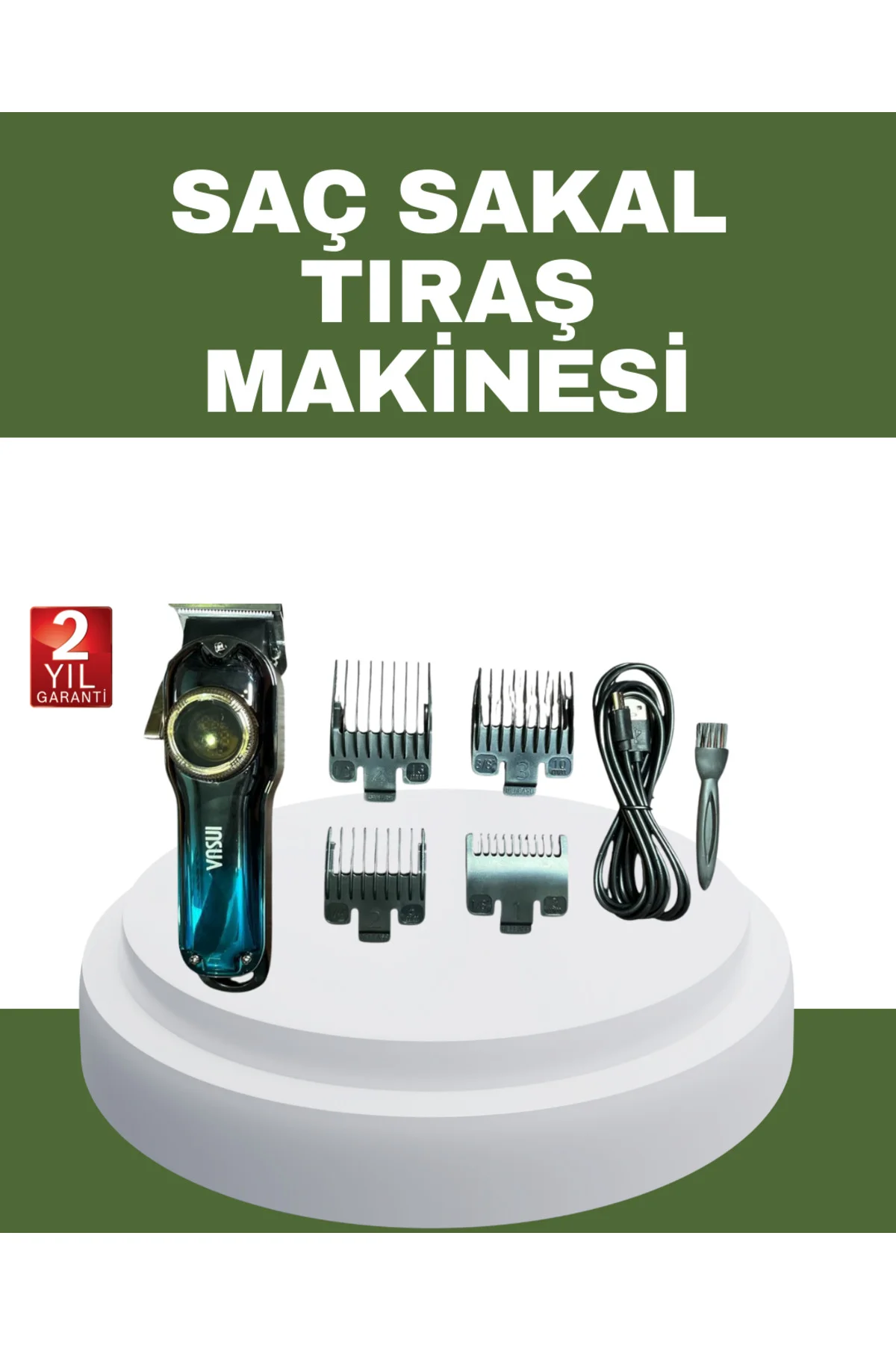 Güçlü Motorlu Paslanmaz Çelik Bıçaklı Saç Kesim Makinesi Güçlü Motorlu Paslanmaz Çelik Bıçaklı Saç Kesim Makinesi