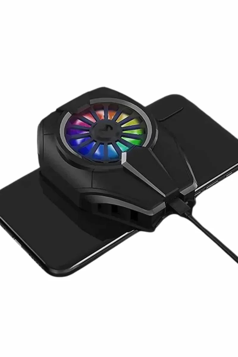 Güçlü Motorlu Telefon Soğutucu Fan - Cep Telefonu Soğutma ve Performans Artırıcı