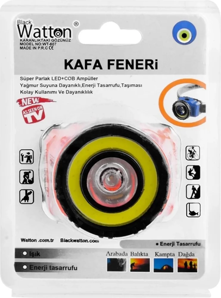 Güçlü Pilli Kafa Lambası Wt-607 Diğer Güçlü Pilli Kafa Lambası Wt-607 Diğer